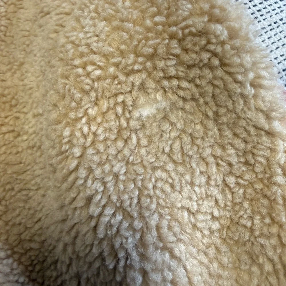 Baby Gap Cozy Tan Sherpa One Piece